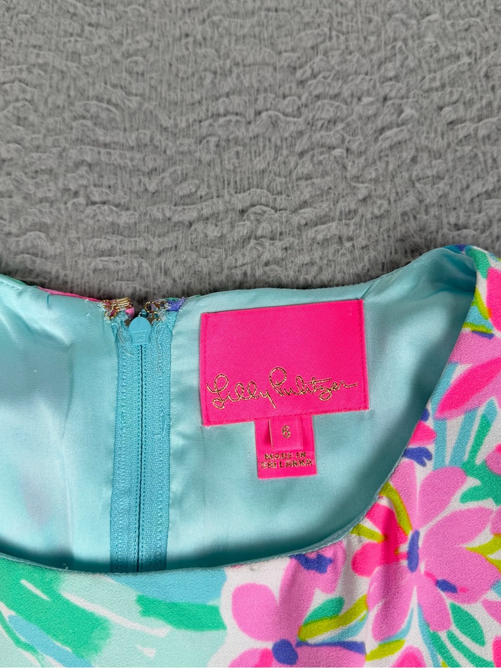 Lilly Pulitzer Adalina Romper Dress Womens 6 Multicolor Floral Preppy Casual - Picture 3 of 12